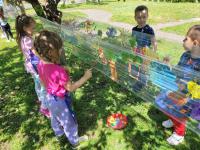 Motylki - zajęcia plastyczne w sadzie przedszkolnym